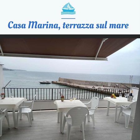 Casa Marina, La Terrazza Sul Mare Bed & Breakfast Cefalu Ngoại thất bức ảnh